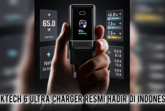 CUKTECH 6 Ultra Charger 100W Resmi Meluncur di Indonesia! Mungil, Super Cepat, Ada Layar Emoji AI
