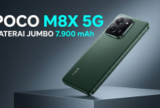 Baterai Raksasa 7.900 mAh Tahan 3 Hari Penuh: Spesifikasi Gahar Poco M8x 5G Berprosesor Snapdragon 4 Gen 5
