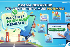 DRAMA WA CENTER BERAKHIR! Tirta Musi Normal Lagi, Ini Rahasia Lapor Air Mati Biar Langsung Ditindak Wusss!