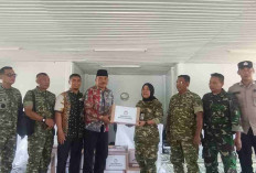 Wujud Kepedulian Sosial, LPPM Unhan RI Serahkan Bingkisan pada Korban Tanah Gerak Tegal
