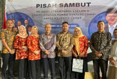 Pindah Tugas ke Pangkalpinang, Kalapas Lahat Apresiasi Dedikasi Tinggi Didik Setiawan