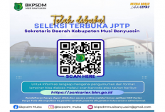 Seleksi Jabatan Sekda Muba Resmi Dibuka, Pendaftaran Secara Online, Ini Website Resminya? 