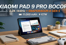 Bawa Snapdragon 8 Gen 5 dan Baterai 11.000 mAh, Bocoran Spesifikasi Xiaomi Pad 9 Pro Bikin Penasaran!
