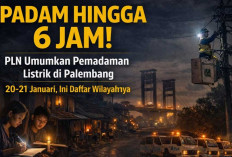 Padam Hingga 6 Jam! PLN Umumkan Pemadaman Listrik di Palembang 20-21 Januari, Ini Daftar Wilayahnya