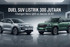 Duel Sengit SUV Listrik 300 Jutaan: Pilih Futuristik Changan Nevo Q05 atau Ketangguhan Jaecoo J5 EV?
