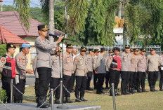Pimpin Apel Terakhir, Ini Pesan Mendalam Kapolres Ogan Ilir: Jangan Pernah Sakiti Hati Masyarakat