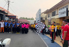 Semarak HUT ke-81 RI: Polres Lahat Gelar Jalan Santai dan Bagikan Doorprize Berlimpah Bersama Masyarakat