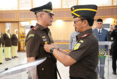 Kiki Yonata Resmi Jabat Kajari Muba, Ini Pesan dari Kajati Sumsel Nurcahyo? 