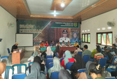 Pemdes Mekar Sari, Polsek Lalan dan Perusahaan Bersatu Cegah Karhutla di Muba