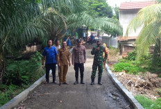 Akses Makin Lancar! Intip Spesifikasi Jalan Beton Baru di Desa Banuayu yang Rampung 100 Persen