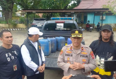 Jalankan Instruksi Kapolrestabes, Polsek SU II Palembang Sita 5 Dirigen Tuak dalam Razia Kilat