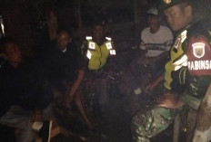Keliling Gang Kampung Tengah Malam, 2 Babinsa Koramil Jarai dan Linmas Bandar Aji Lakukan Aksi Kompak Ini