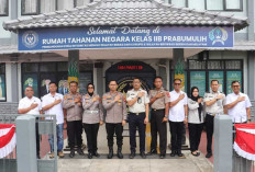 Perkuat Sinergitas Antar Aparat Penegak Hukum, Kapolres Prabumulih Sambangi Rutan Kelas IIB