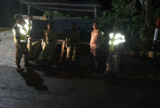 Aksi Mitigasi Kolaborasi di Jarai: Strategi Babinsa Jaga Pemukiman Tetap Kondusif Saat Ramadan