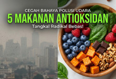 Lawan Bahaya Polusi dan ISPA, Tengok 5 Makanan Tinggi Antioksidan untuk Tubuh
