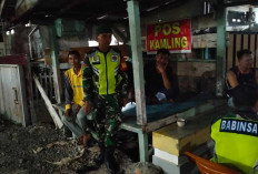 Cegah Aksi Kriminal, Babinsa Koramil Kota Agung Perketat Patroli Satkamling di Tanjung Tebat