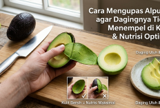 Daging Sering Menempel di Kulit? Intip Trik Jitu Mengupas Alpukat yang Benar Demi Nutrisi Maksimal