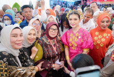 Datang di HUT ke-46 Dekranas, Hj Patimah Toha Kenalkan Gambo di Depan Istri Wapres
