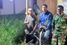 Sengaja Sisir Pemukiman Penduduk Pagaralam, Sertu Andriansyah Beri Sinyal Waspada Tindak Kejahatan 