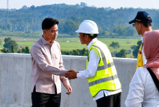Wapres Gibran ke Palembang, Tinjau Jembatan Musi V di Tol Kapalbetung