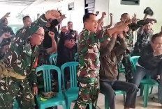 Serunya Nobar Piala Dunia 2026 di Koramil 0803-11/Geger