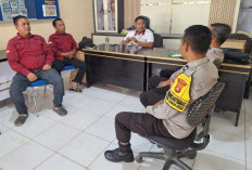 Dari Layanan 110 hingga Karhutla, Ini Pesan Polsek Sanga Desa di Desa Terusan