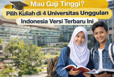 Mau Gaji Tinggi? Pilih Kuliah di 4 Universitas Unggulan Indonesia Versi Terbaru Ini