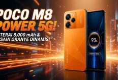 Poco M8 Power 5G Siap Meluncur dengan Desain Aksen Oranye Mencolok