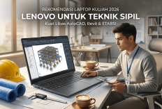 Kenali Spesifikasi Laptop Lenovo Paling Tangguh dan Anti-Lag untuk Kebutuhan Kuliah Teknik Sipil