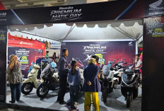 Jadi Pusat Perhatian! Honda Stylo 160 dan Motor Listrik ICON e: Mejeng di Car Free Night ATMO Palembang