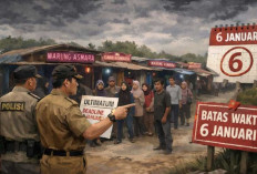 17 Warung Asmara di Kikim Barat Diberi Deadline Hingga 6 Januari, Berani Membangkang?