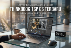 Bawa Kartu Grafis RTX 5070 12GB dan Intel Core Ultra 9, Laptop Multimedia Lenovo ThinkBook 16p G6 Makin Gahar