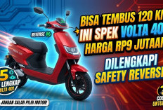 Bisa Tembus 120 KM, Ini Spek Motor Listrik Volta 401 Harga Rp9 Jutaan yang Dilengkapi Fitur Safety Reverse
