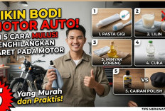 Bikin Bodi Motor Auto Mulus! Ini 5 Cara Menghilangkan Baret Pada Motor yang Murah dan Praktis
