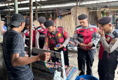 Pasar Ogan Ilir Dirazia: Petasan Cabe Disita, Pedagang Diminta Buat Surat Pernyataan