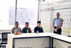 Isak Tangis Pecah di Rutan Baturaja! Momen Haru Warga Binaan Bertemu Keluarga di Hari Lebaran