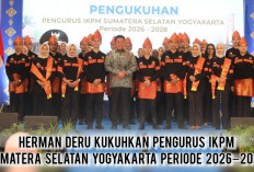 Bakal Punya Amunisi Baru! Gubernur Herman Deru Turun Gunung Kukuhkan IKPM Sumsel Yogyakarta Periode 2026–2028