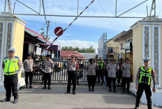 Evaluasi Total! Wakapolres Lahat Pimpin Langsung Simulasi Pengamanan Markas Komando