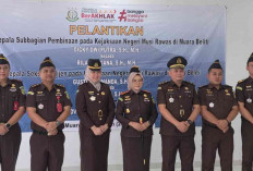 Lantik Kasi Intel dan Kepala Subbagian Pembinaan, Kajari Mura Sampaikan Pokok Arahan Ini