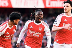 Arsenal 1-0 Newcastle United: Terima Kasih Eze, Arteta Bisa Kembali ke Puncak Klasemen Liga Primer