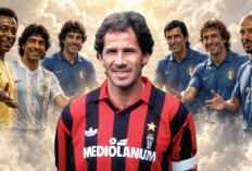 Franco Baresi Bek Legendaris Milan yang  Meninggal Dunia di Usia 66 Tahun