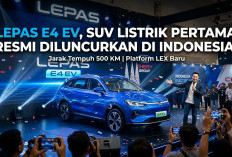 Gempur Pasar SUV Listrik Indonesia, Mobil Listrik LEPAS E4 EV Meluncur Bawa Jarak Tempuh 500 Km Sekali Cas
