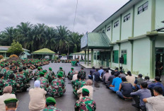 Tegaskan Disiplin Prajurit, Dandim 0405/Lahat Beri Pesan Menohok Saat Apel Pagi