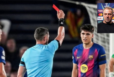 Apa Gunanya VAR? Flick Mempertanyakan Keputusan Wasit Saat Pubill Lolos dari Kartu Merah