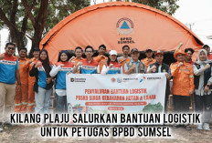 Lawan Karhutla El Nino Godzilla, Kilang Plaju Pasok Logistik Garda Depan BPBD Sumsel