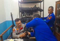 Sidak Senjata Api Personel, Kabid Propam Polda Sumsel: Tidak Ada Toleransi Pelanggaran