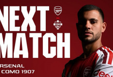 Pertandingan Persahabatan Arsenal vs Como, Laga Terakhir The Gunners Menjelang Community Shield