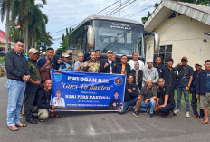 Bawa Nama Daerah ke HPN Banten, Kontingen PWI Ogan Ilir Dilepas Resmi oleh PJ Sekda