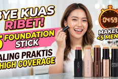 Bye Kuas Ribet! 5 Foundation Stick Paling Praktis dan High Coverage Bikin Makeup Selesai Kurang dari 5 Menit