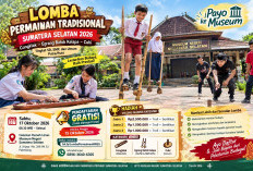Payo ke Museum Negeri Sumsel! Lomba Congklak, Egrang Batok dan Cuki di Palembang Berhadiah Rp2,5 Juta, Gratis!